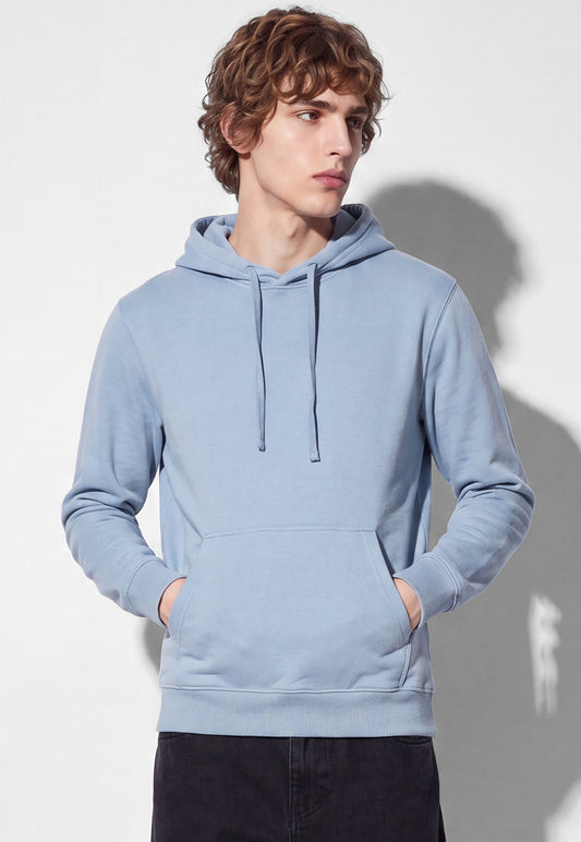 Ayke Men Hooded Sweatshirt – Blue – view 2