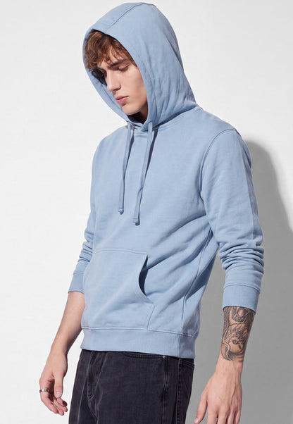 Ayke Men Hooded Sweatshirt – Blue – view 5