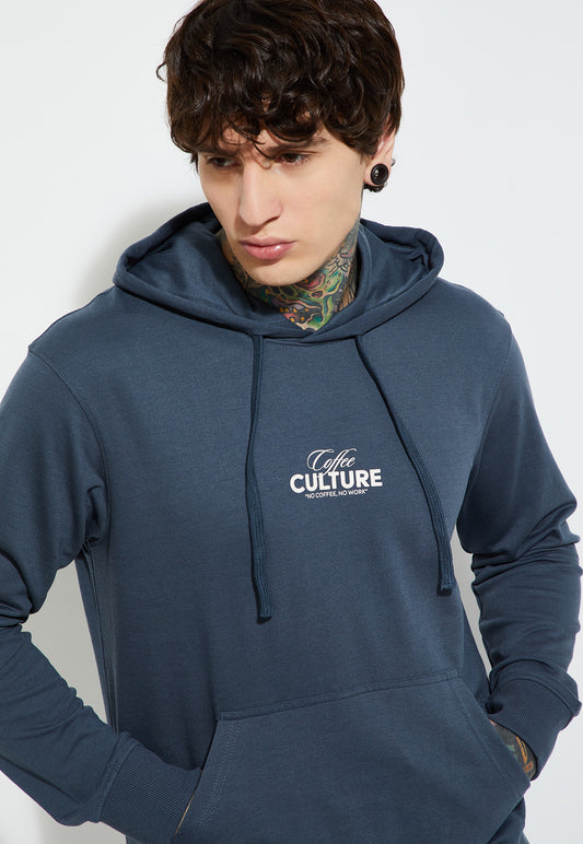 Ayke Men Printed Sweatshirt – Blue – view 1