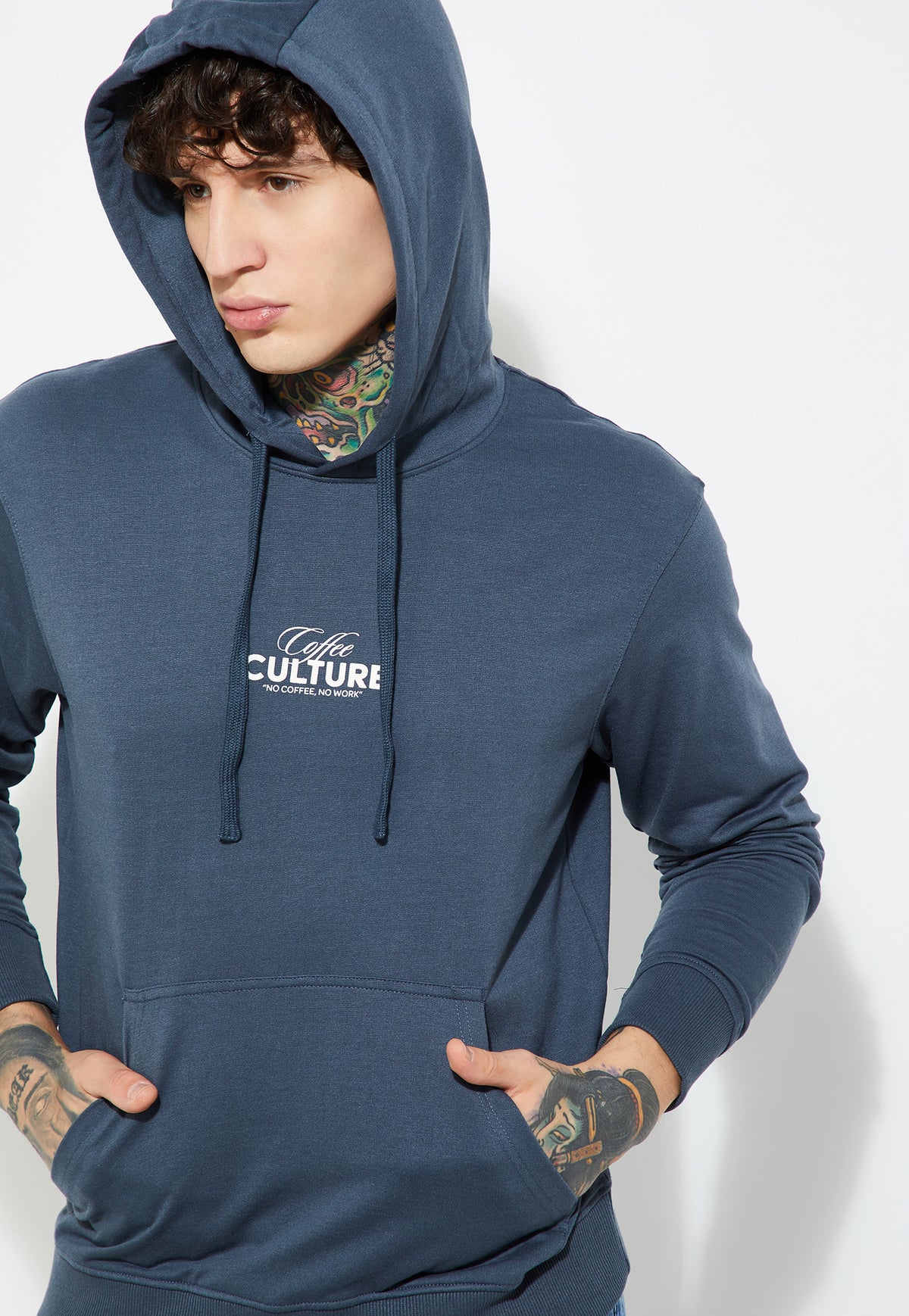 Ayke Men Printed Sweatshirt – Blue – view 5