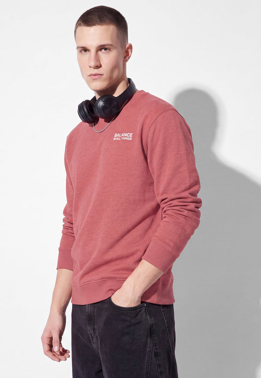 Ayke Men Printed Sweatshirt – Red – view 2