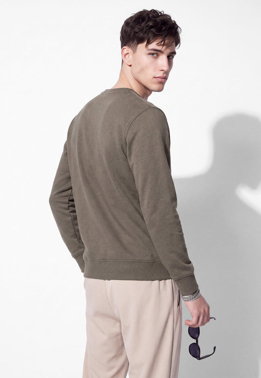 Ayke Men Solid Sweatshirt – Yellow – view 2