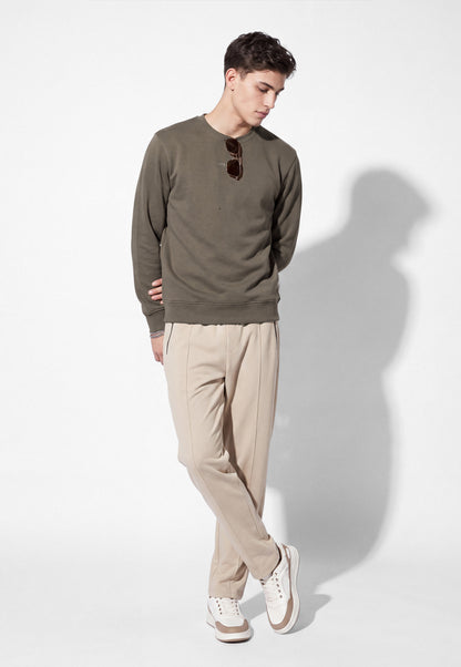 Ayke Men Solid Sweatshirt – Yellow – view 5